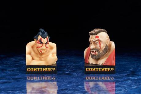 Versiones en 3D de los retratos de los luchadores de Street Fighter para decorar tu habitación