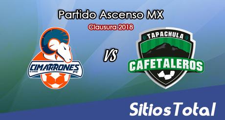 Cimarrones de Sonora vs Cafetaleros de Tapachula en Vivo – Ascenso MX – Viernes 12 de Enero del 2018