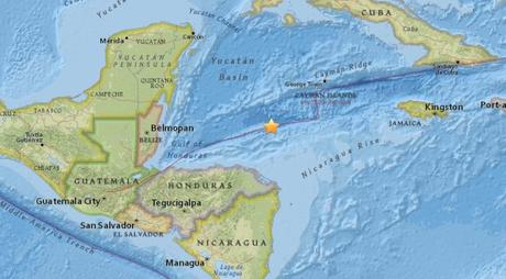 Sismo de magnitud 7.8 sacude a Honduras