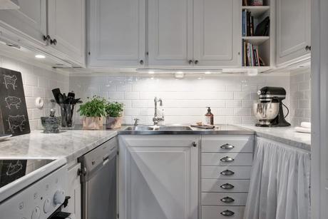 estilo nórdico estilo escandinavo espacios pequeños decoración diseño mini pisos diseño interiores decorar estudio decoración piso alquiler decoración nórdica cocina abierta 