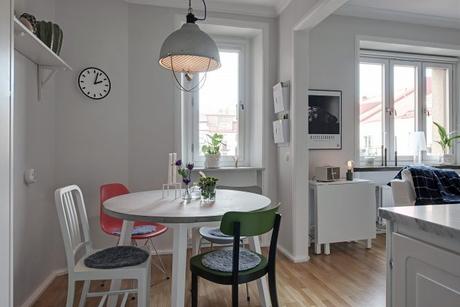 estilo nórdico estilo escandinavo espacios pequeños decoración diseño mini pisos diseño interiores decorar estudio decoración piso alquiler decoración nórdica cocina abierta 