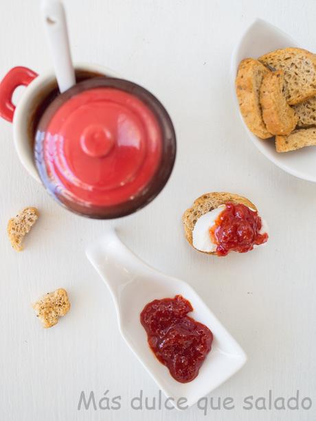 Mermelada de pimiento rojo asado Mermelada de pimiento rojo asado