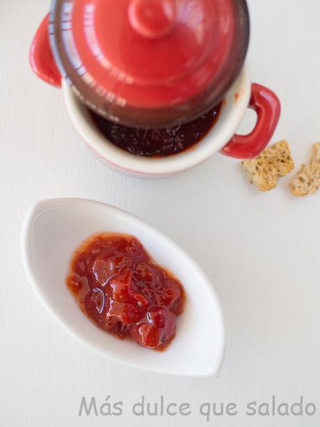 Mermelada de pimiento rojo asado Mermelada de pimiento rojo asado