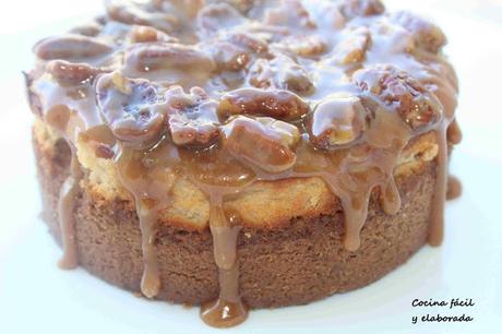 NEW YORK CHEESECAKE CON TOFFEE Y NUECES DE PECAN