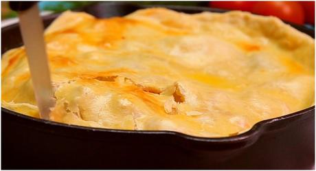 Pastel de Pollo al sartén