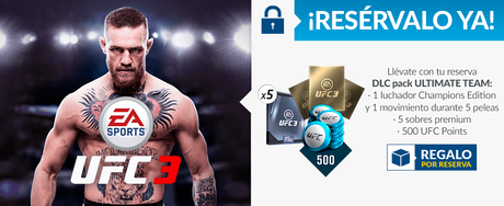 Este es el incentivo de reserva de UFC 3 en GAME