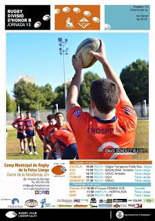 HORARIOS DE LA JORNADA DEL 13 Y 14 DE ENERO DE 2018 EN LAS DIVISIONES DE HONOR