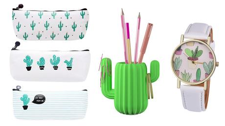 Cactus en decoración.Tendencias