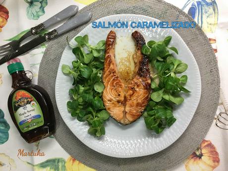 Salmón Caramelizado A La Plancha Salmón Caramelizado A La Plancha