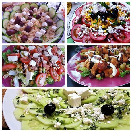 Ensalada de jamón serrano Ensalada de jamón serrano