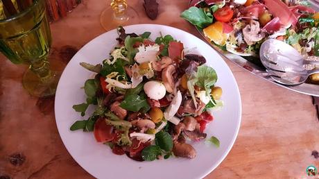 Ensalada de jamón serrano