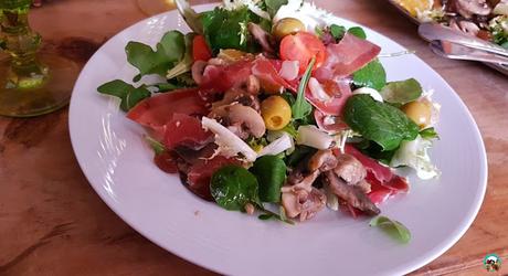 Ensalada de jamón serrano