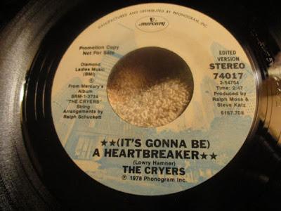 The Cryers ‎ -(It's Gonna Be) A Heartbreaker   7