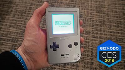 Hyperkin presenta su nueva versión de Game Boy en el CES 2018