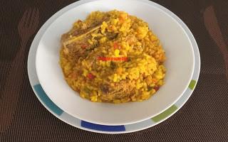 ARROZ CON COSTILLAS ADOBADAS EN OLLA GM E, F Y G