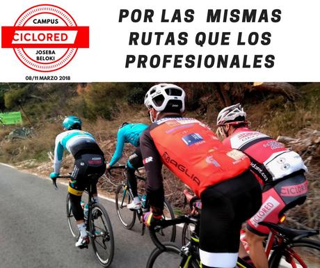 Los amigos de Ciclored ruedan con el equipo Quick Step. Aquí su experiencia