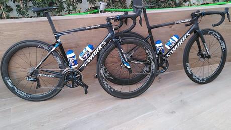 Los amigos de Ciclored ruedan con el equipo Quick Step. Aquí su experiencia