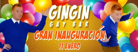 GinGin Gay Bar, nuevo local de ocio gay, está de inauguración