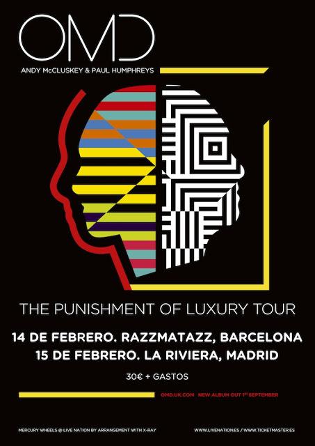 [Noticia] Conciertos de OMD en Barcelona y Madrid en febrero