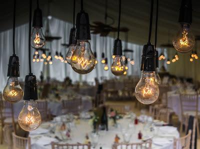 Iluminación de boda