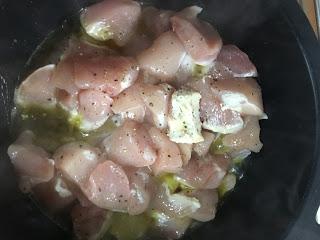 Pollo Con Salsa Cremosa De Champiñones