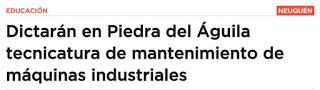 Alejandra Jarpa del MPN explica sobre la tecnicatura a dictarse en Piedra del Águila Alejandra Jarpa del MPN explica sobre la tecnicatura a dictarse en Piedra del Águila