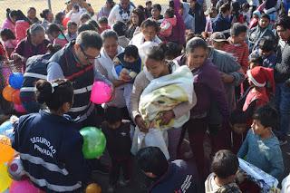 REGALA AIT JUGUETES A PEQUEÑOS DE SAN NICOLÁS TOLENTINO