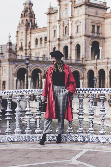 red trench