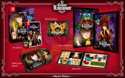 Un montón de bonitos extras para la edición física de 'El Conde Lucanor' para Switch
