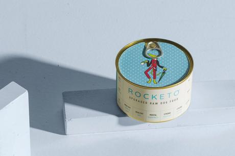 Un packaging adorable para una marca de comida de perros ecológica