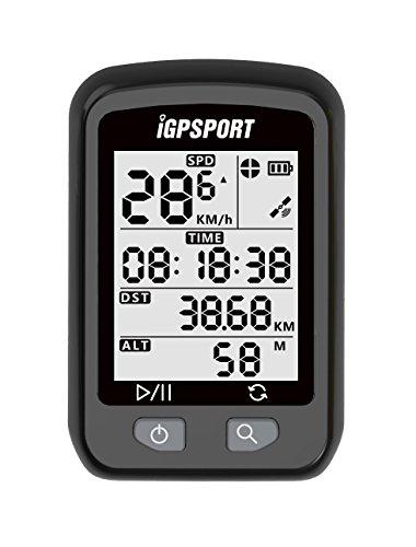 iGPSPORT iGS20E (versión española) - Ciclo computador GPS bicicleta y ciclismo. Cuantificador grabación de datos y rutas. Pantalla anti-reflejos y de gran contraste. Batería hasta 25 horas. IPX6