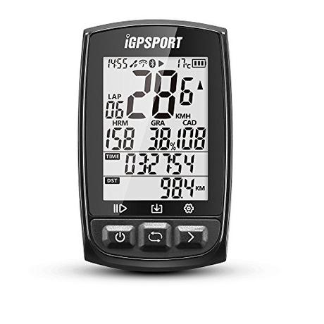 iGPSPORT iGS50E (versión española) - Ciclo computador GPS bicicleta ciclismo. Cuantificador grabación de datos y rutas. Pantalla 2.2