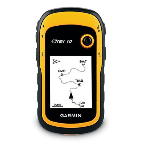 Garmin Etrex 10 - GPS portátil con pantalla transflectiva monocromo de 2,2 pulgadas