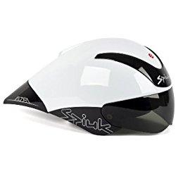 Spiuk Aizea - Casco de ciclismo, color blanco / negro, talla 53 - 61