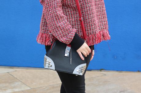 Outfit de invierno con jeans negros Outfit de invierno con jeans negros