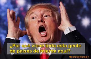 Vea reacción de Trump tras sus comentarios racistas y xenofobos