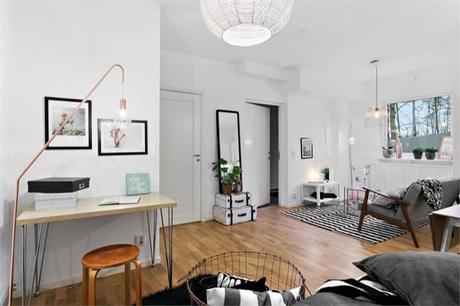 Mini estudio de 38 m2 lleno de estilo