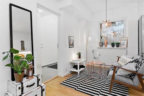 Mini estudio de 38 m2 lleno de estilo