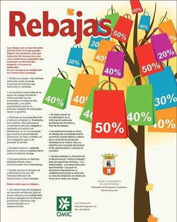 Aprovecha las rebajas con responsabilidad Aprovecha las rebajas con responsabilidad