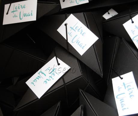 Invitaciones de boda pirámide