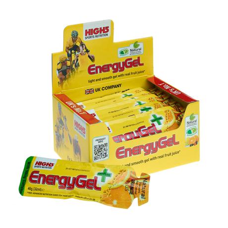 Geles High5 EnergyGel Plus (20 x 38 g) - Geles energéticos