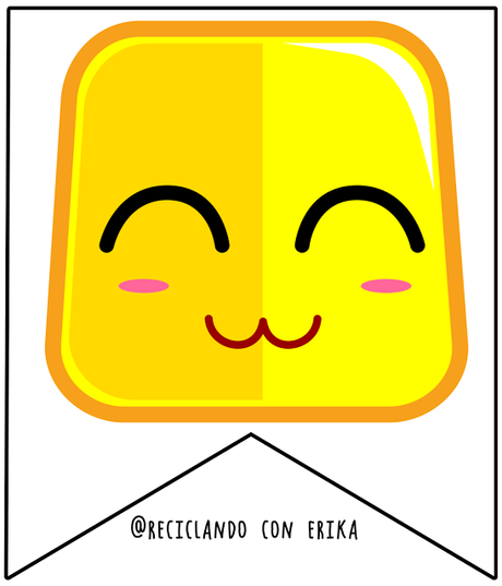 Pegatinas y guirnalda de emoji