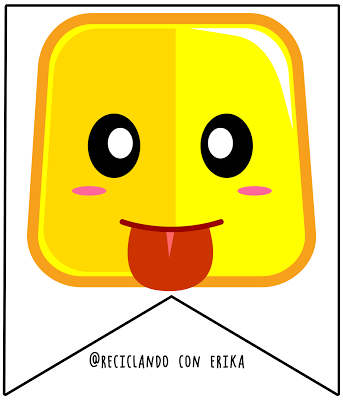 Pegatinas y guirnalda de emoji