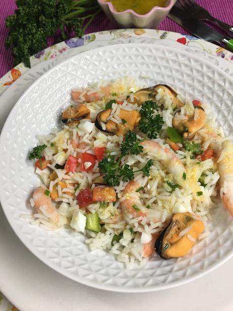 Ensalada De Arroz Marinera