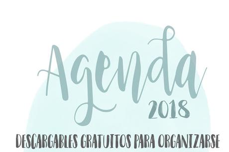 Descargables: Agenda y planificadores para imprimir 2018