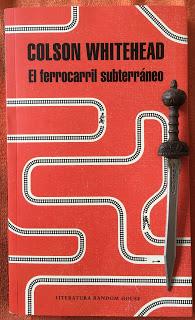 Portada del libro El ferrocarril subterráneo, de Colson Whitehead