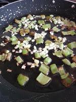 Arroz con bacalao y alcachofas