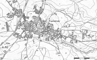 Mapa de Fuenlabrada en 1970