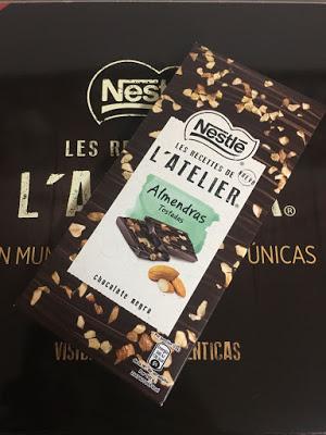 Les Recettes de l'Atelier, degustación, proyecto, nestle, chocolate, chocolates Atelier, cocina, 