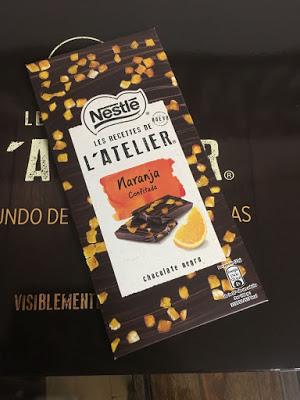 Les Recettes de l'Atelier, degustación, proyecto, nestle, chocolate, chocolates Atelier, cocina, 